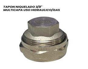 Tapon Niquelado 3/8\