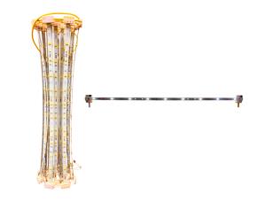 Rollo De Cortina Mod.led 12V Dc  40Strips 400Mm 2Wbar Pitch 7Cm /Led Pitch 6.6Cm,272 Cm De Lar...