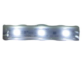 Modulo Luz Led 3Luces 70X10Mm Blco 6500K 2835Smd Waterproof 55.1Lm 0.72W