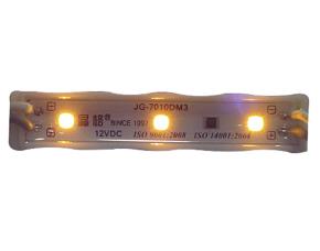 Modulo Luz Led 3Luces 70X10Mm Ama. 2835Smd Waterproof 18.1Lm 1W