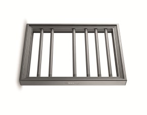 Rack Extraible De Closet Para Pantalones Tipo Marco, 22 3/16X18 5/16X2 13/16\
