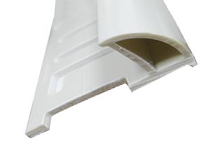 Moldura  Para Ceramica  Hueca Refor. Gris Conprot. Uv 6Mmx2.50Mts