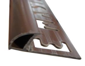 Moldura  Para Ceramica  Hueca Refor. Marron Conprot. Uv 6Mmx2.50Mts