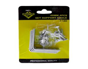 Set 4 Pcs De Angulos De Soporte 11/2\