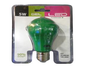 Bombillo Led 5W Verde  E27 100-265V