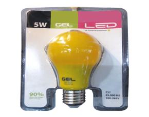 Bombillo Led 5W Amarillo E27 100-265V