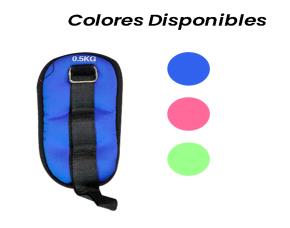 Par De Pesa Ajustable 0.5Kg Para Muñeca/Tobillo