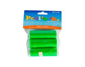 Paquete 3 Unidades Bolsas Para Excremento De Mascotas/ Colores Varios