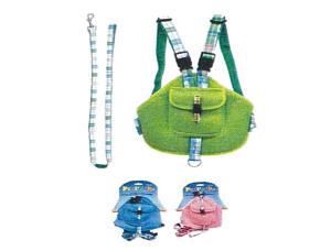 Set De Arnes Y Correa Con Mochila Para Mascota 2Cmx1.2M