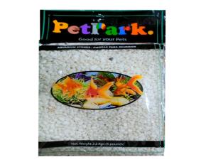 Bolsa 2.2Kgs Piedras Para Acuarios, Blanco