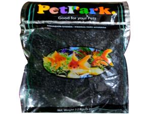 Bolsa 2.2Kgs Piedras Para Acuarios Negro