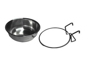 Plato 15X8.3Cm Acero Inox Para Jaula