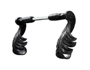 Manilleta Decorada De Hierro H90Xl 110Mm