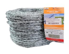 Rollo 400V Alambre De Pua Master Fence Galvanizado En Caliente Grado 90 Especial Para Lugares ...