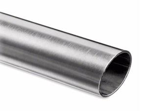 Tubo D/Acero Inoxidable Satinado Redondo 1\
