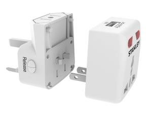 Adaptador Universal Stanley Puerto Usb Para Viajero, Blco