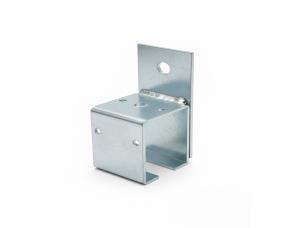 Soporte  Galvanizado Para Riel Medio Para Pared