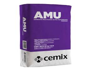 Bolsa 20Kgs (44Lbs) Cemix, Adhesivo Premium Blanco Porcelanico Piso Sobre Piso En Exterior