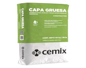 Bolsa 40Kgs (88Lbs) Cemix, Adhesivo Gris Para Nivelar Y Pegar Piso En Interior/Exterior