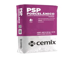 Bolsa 20Kgs (44Lbs) Cemix, Adhesivo Gris Porcelanico Piso Sobre Piso Residencial En Interior