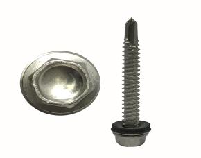 Caja 500 Tornillo Techo Hexagonal 14X2\