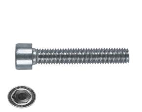 Tornillo 1/4-20X1-1/4 Allen Cabeza Cilindrico Inox 304