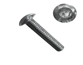 Tornillo 8-32X3/4 Allen Cabeza Redonda Inox 304