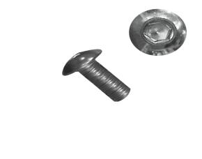 Tornillo 1/4-20X1/2 Allen Cabeza Redonda Inox 304