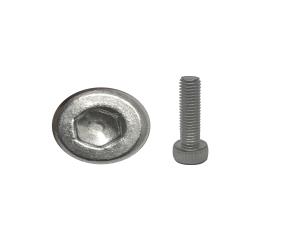 Paq 200 Tornillo  M4-0.70X20 Allen Cabeza  Cilindrico Inox 304