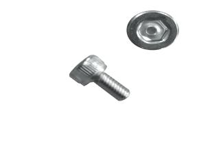 Tornillo M5-0,80X10 Allen Cabeza Cilindrico Inox 304