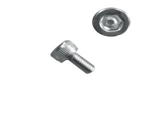 Caja 1,000 Tornillo M5-0,80X10 Allen Cabeza Cilindrico Inox 304