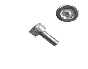 Tornillo M5-0,80X12 Allen Cabeza Cilindrico Inox 304