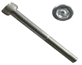 Tornillo M5-0,80X50 Allen Cabeza Cilindrico Inox 304
