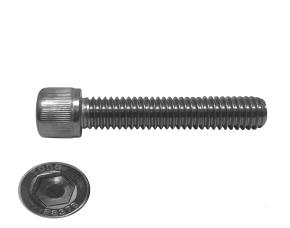 Tornillo  M8-1,25X30 Allen Cabeza Cilindrico Inox 304