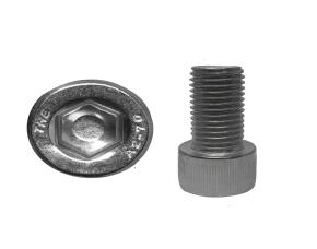 Tornillo  M16-2,00X40 Allen Cabeza Cilindrico Inox 304