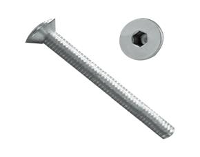 Tornillo  M4-0.70X35 Allen Cabeza Plana Inox 304