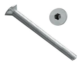 Tornillo  M4-0.70X40 Allen  Cabeza Plana Inox 304