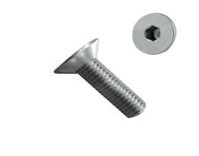 Tornillo M10-1,50X35   Allen Cabeza Plana Inox 304