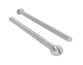 Paq. 100 Tornillos P/Estufa C/Redonda Ph Galvanizado 1/4X6\