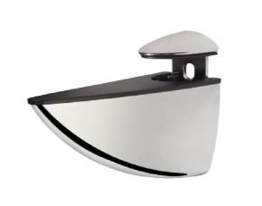 Soporte Para Repisa Small 8.8X4.4X2.7Cm Chrome Pair