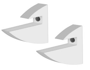 Par De Soporte Blanco  20 Kg Para Repizas