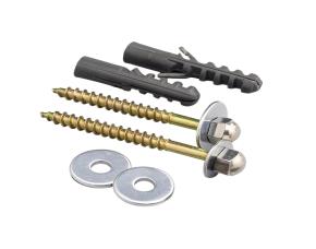 Par De Tornillo De Fijacion P/Inodoro 10Mm Latonado