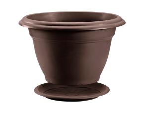Macetera Redonda 50Cm Wengue 50.0X50.0X39.7Cm
