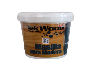 1/4 Masilla Para Madera  Caoba