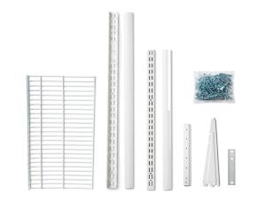 Kit#2 Contiene:\R• Adicion Organizador De Closet Con Parrilla De Alambre Plastificado 16\
