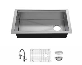 Lavatrasto Acero Inox Calibre 16, 30\