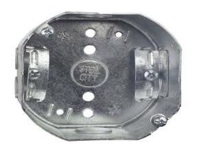 Caja Octagonal Comercial Acero 4\