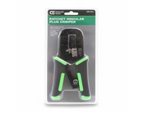 Tenaza Cortadora-Pelacable Para Crimpar Cables Rj45,Rj11,Rj-12, Comercial Electric.