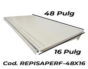 Repisa Perforada 48X16\