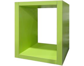 Repisa Rectangular Verde Limon Con 2 Anclajes  2X1